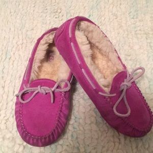 Girls Purple Dakota Ugg Slippers